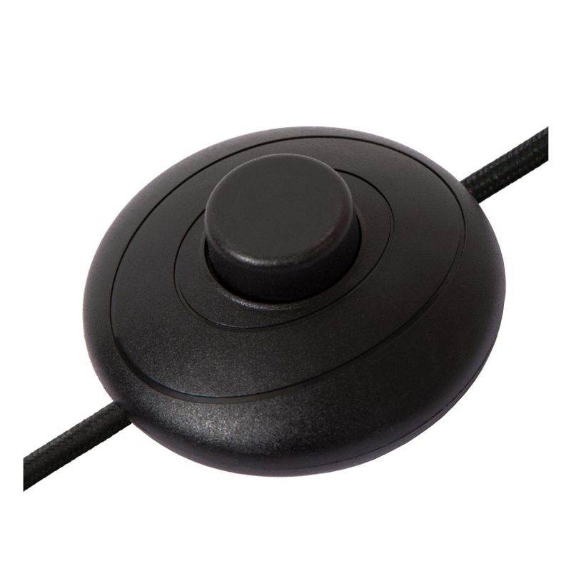 Lucide MAGIC - Stojacia lampa - Ø 24 cm - 1xE27 - Čierna